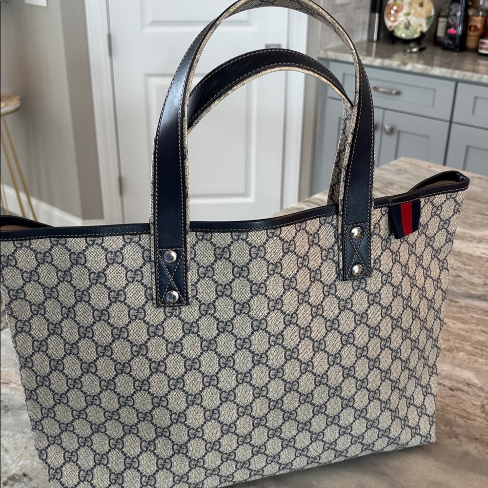 Gucci Monogram Canvas Bag
